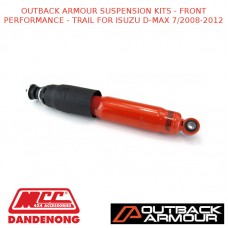 OUTBACK ARMOUR SUSPENSION KITS FRONT -PERFORMANCE TRAIL FITS ISUZU D-MAX 7/08-12